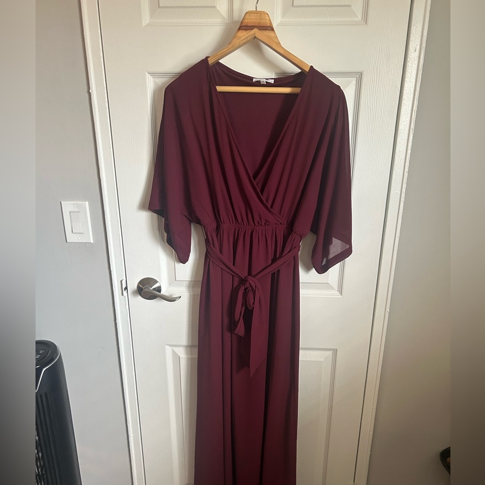 Baltic born maxi dress in maroon